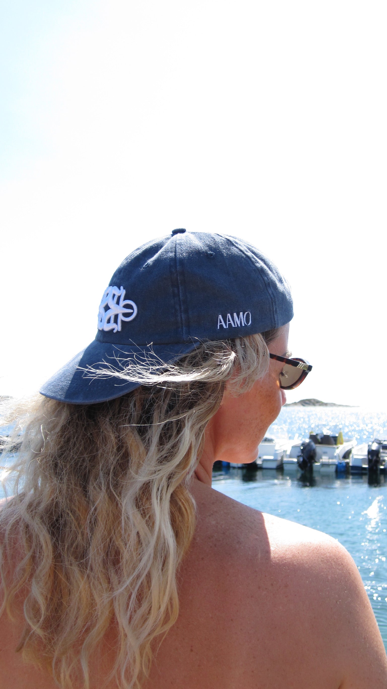 Signature Cap Sea Blue